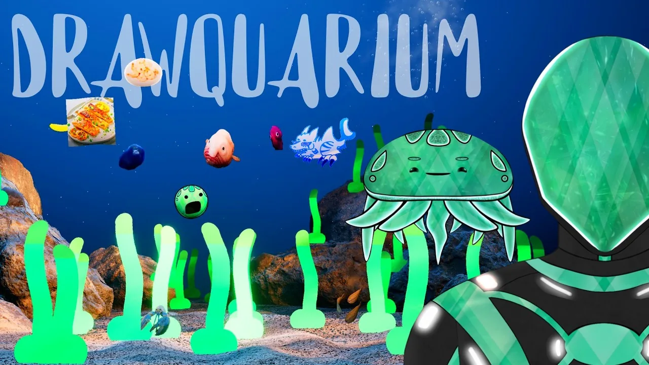 Drawquarium Import PNG: Adding Custom Art and Fish
