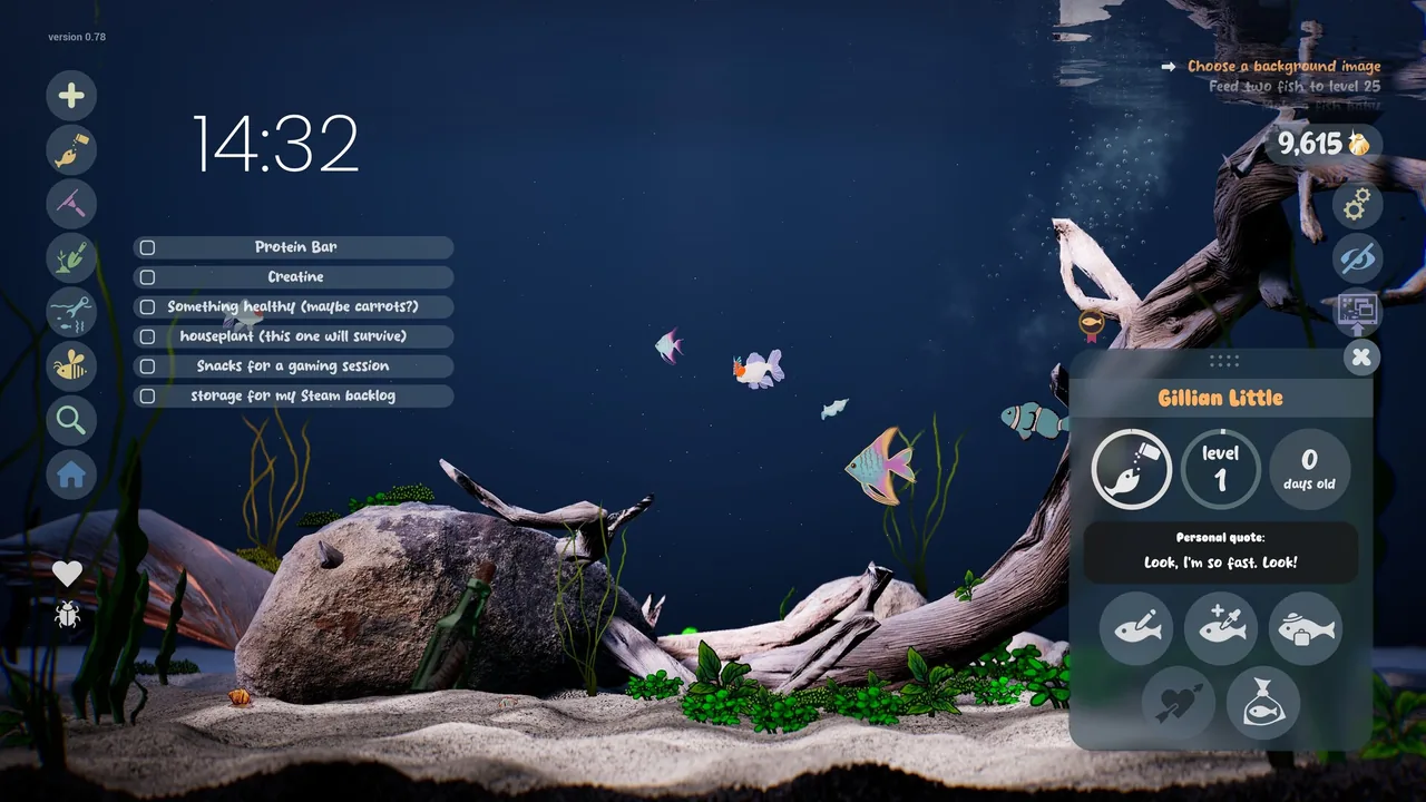 Drawquarium Task Manager: Daily Planning and Gameplay Goals